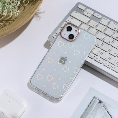 Apple iPhone 13 Kılıf Patinda Sidney Desenli Sert Kapak