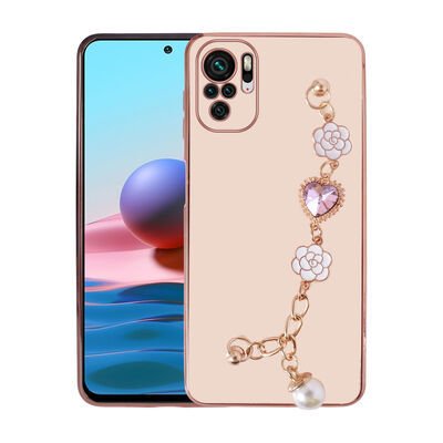Xiaomi Redmi Note 10S Kılıf El Tutamaçlı Kamera Korumalı Patinda Taka Silikon Kapak