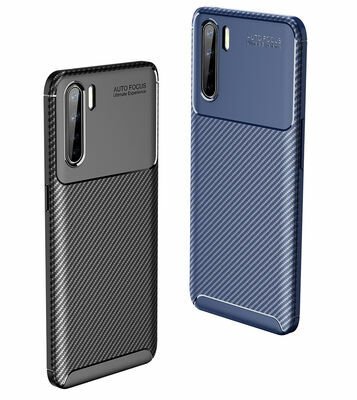 Oppo Reno 3 Kılıf Patinda Negro Silikon Kapak