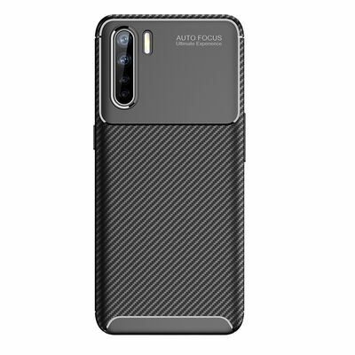 Oppo Reno 3 Kılıf Patinda Negro Silikon Kapak