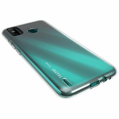 Tecno Spark 6 Go Kılıf Patinda Süper Silikon Kapak