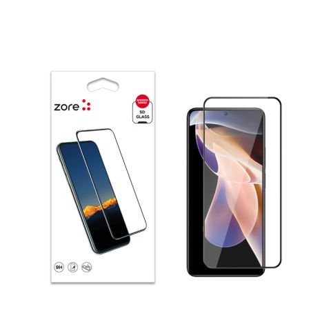 Xiaomi Redmi Note 11 Pro Plus 5G Patinda Kenarları Kırılmaya Dayanıklı Cam Ekran Koruyucu