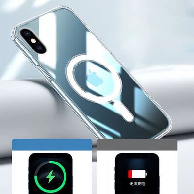 Apple iPhone X Kılıf Patinda Tacsafe Wireless Kapak