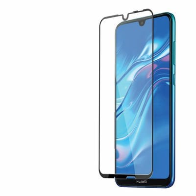 Huawei Y6S 2019 Patinda Kenarları Kırılmaya Dayanıklı Cam Ekran Koruyucu