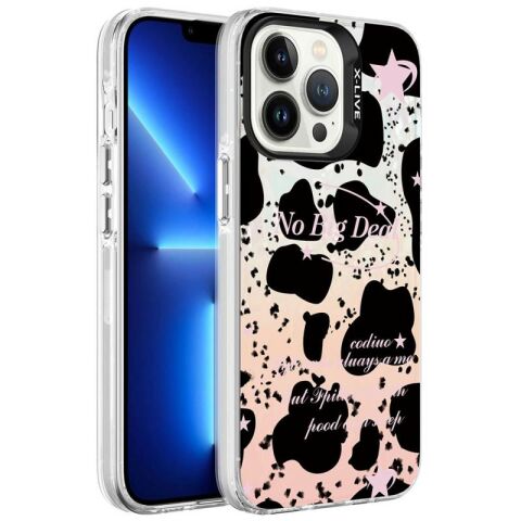 Apple iPhone 13 Pro Max Kılıf Mermer Desenli Patinda Marbello Kapak