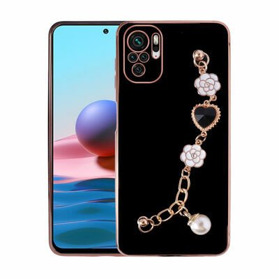 Xiaomi Redmi Note 10 Kılıf El Tutamaçlı Kamera Korumalı Patinda Taka Silikon Kapak