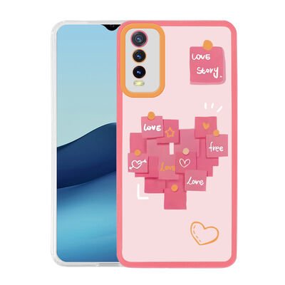 Vivo Y20S Kılıf Patinda M-Fit Desenli Kapak