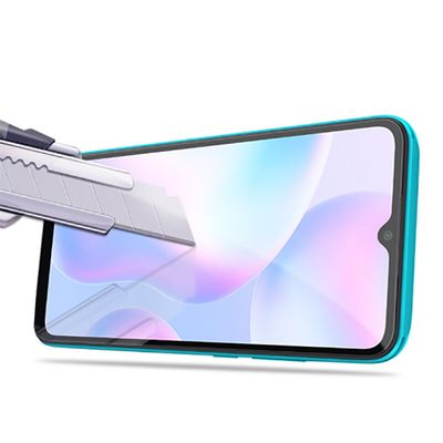 Xiaomi Mi 10 Lite Patinda Kenarları Kırılmaya Dayanıklı Cam Ekran Koruyucu