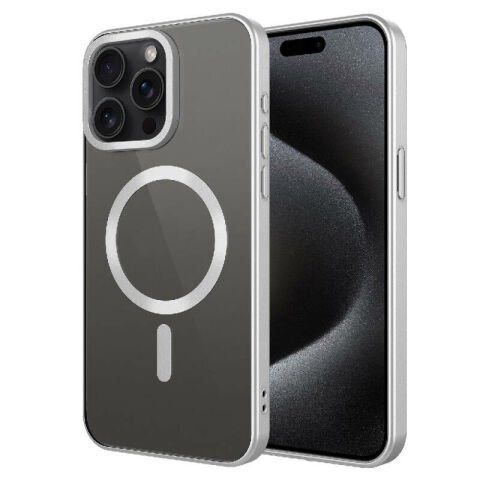 Apple iPhone 15 Pro Kılıf Mat Tasarımlı Magsafe Wireless Şarj Özellikli Patinda Mat Setro Kapak