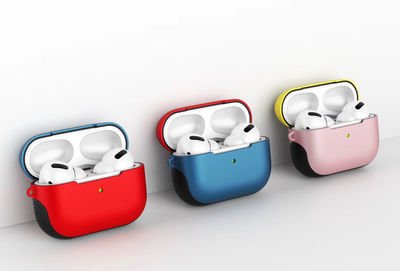 Apple Airpods Pro Kılıf Patinda Shockproof Silikon