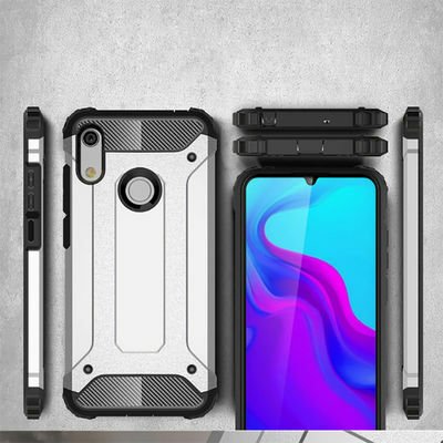 Huawei Y6S 2019 Kılıf Patinda Crash Silikon Kapak