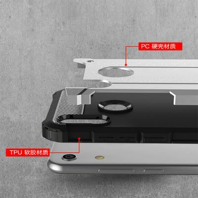Huawei Y6S 2019 Kılıf Patinda Crash Silikon Kapak