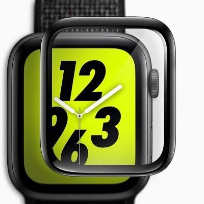Apple Watch 7 41mm Patinda Full Yapışkanlı Cam Ekran Koruyucu