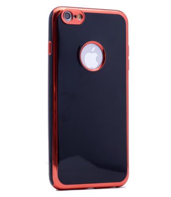 Apple iPhone 6 Kılıf Patinda Arkası Parlak 360 Silikon