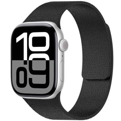 Apple Watch 42mm Patinda KRD-136 Kabartma Desenli Silikon Kordon