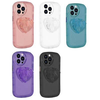 Apple iPhone 12 Pro Kılıf Kamera Korumalı Pop Soketli Renkli Patinda Ofro Kapak
