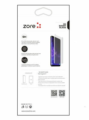 Galaxy Note 9 Patinda 3D Short Glass Ekran Koruyucu