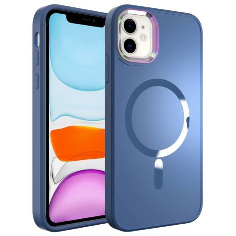 Apple iPhone 11 Kılıf Magsafe Wireless Şarj Özellikli Patinda Stil Kapak