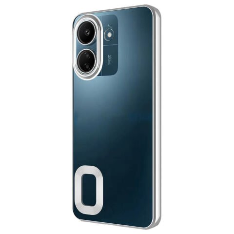 Xiaomi Redmi 13C Kılıf Kamera Korumalı Logo Gösteren Patinda Omega Kapak