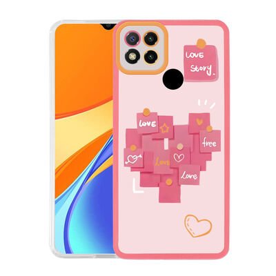 Xiaomi Redmi 9C Kılıf Patinda M-Fit Desenli Kapak