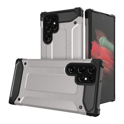 Galaxy S22 Ultra Kılıf Patinda Crash Silikon Kapak