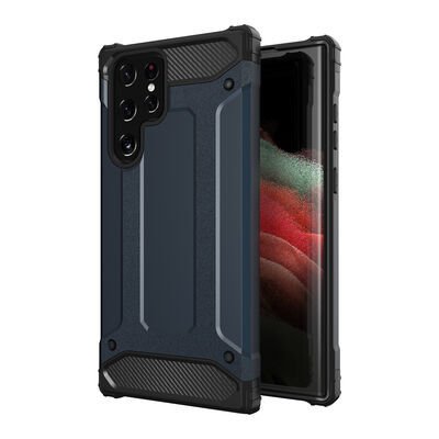 Galaxy S22 Ultra Kılıf Patinda Crash Silikon Kapak