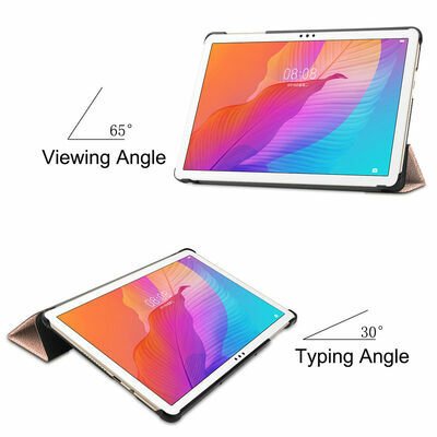 Huawei MatePad T10 Patinda Smart Cover Standlı 1-1 Kılıf