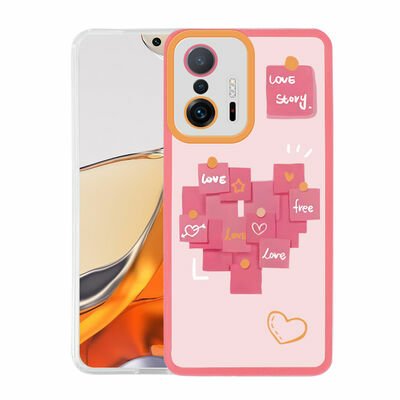 Xiaomi Mi 11T Pro 5G Kılıf Patinda M-Fit Desenli Kapak