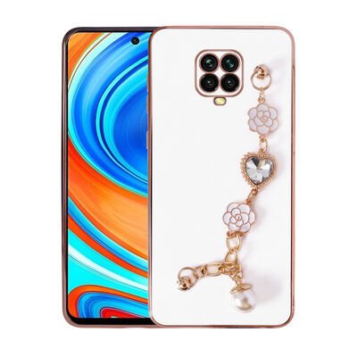Xiaomi Redmi Note 9S Kılıf El Tutamaçlı Kamera Korumalı Patinda Taka Silikon Kapak