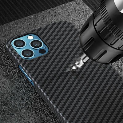 Apple iPhone 12 Pro Max Kılıf Benks MFİ Magsafe Magnetic Aramid Kapak