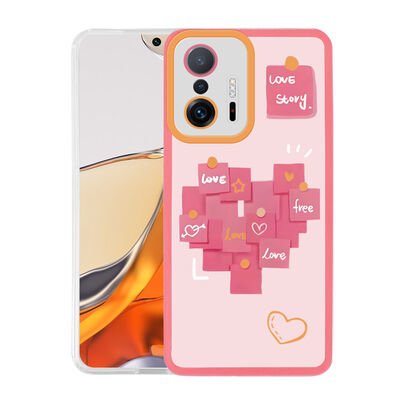 Xiaomi Mi 11T 5G Kılıf Patinda M-Fit Desenli Kapak