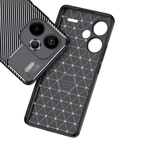 Xiaomi Redmi Note 13 Pro Plus 5G Kılıf Patinda Negro Silikon Kapak