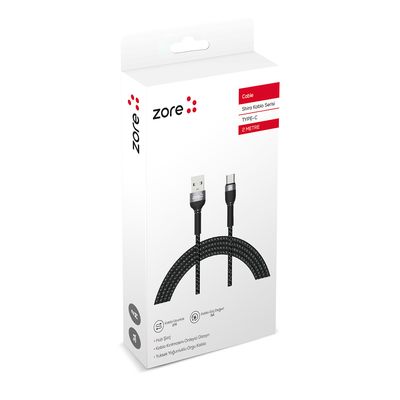 Patinda Shira Serisi Type-C USB Kablo 2m