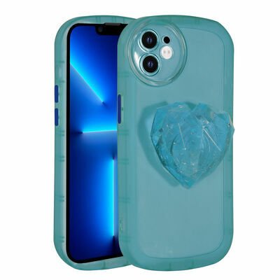 Apple iPhone 11 Kılıf Kamera Korumalı Pop Soketli Renkli Patinda Ofro Kapak