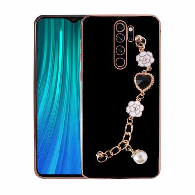 Xiaomi Redmi Note 8 Pro Kılıf El Tutamaçlı Kamera Korumalı Patinda Taka Silikon Kapak