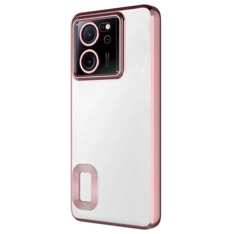 Xiaomi Mi 13T Kılıf Kamera Korumalı Logo Gösteren Patinda Omega Kapak