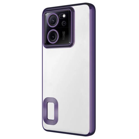 Xiaomi Mi 13T Kılıf Kamera Korumalı Logo Gösteren Patinda Omega Kapak