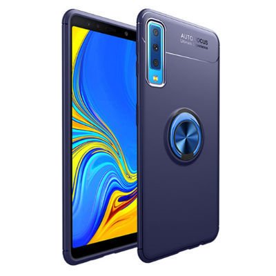 Galaxy A7 2018 Kılıf Patinda Ravel Silikon Kapak