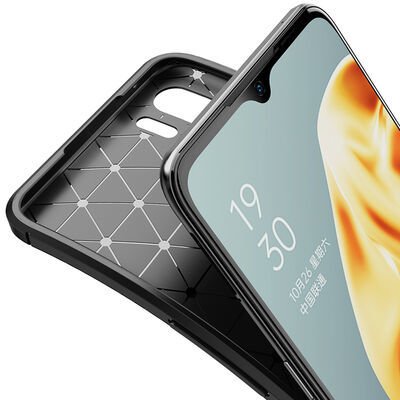 Oppo A91 Kılıf Patinda Negro Silikon Kapak