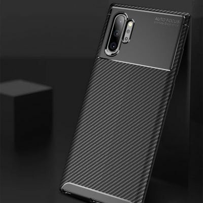 Galaxy Note 10 Plus Kılıf Patinda Negro Silikon Kapak