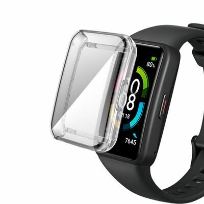 Huawei Band 7 Patinda Watch Gard 09 Koruyucu Silikon