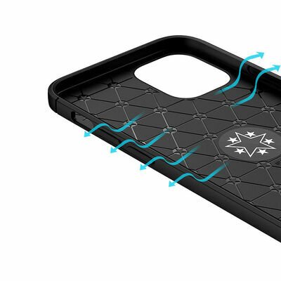 Apple iPhone 12 Kılıf Patinda Ravel Silikon Kapak