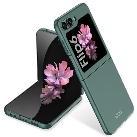 Galaxy Z Flip 6 Kılıf Patinda Sert Kıpta Kapak