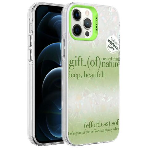 Apple iPhone 12 Pro Max Kılıf Mermer Desenli Patinda Marbello Kapak