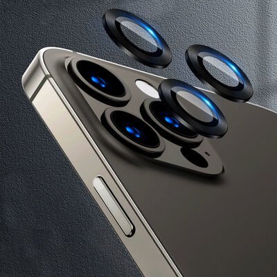 Apple iPhone 13 Pro Max Patinda CL-02 Kamera Lens Koruyucu