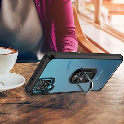 Galaxy M12 Kılıf Patinda Mola Kapak