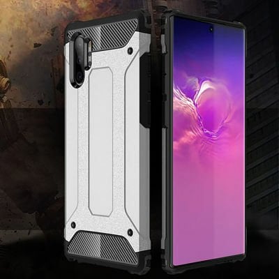Galaxy Note 10 Plus Kılıf Patinda Crash Silikon Kapak