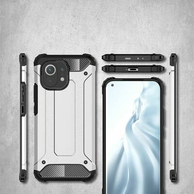 Xiaomi Mi 11 Kılıf Patinda Crash Silikon Kapak