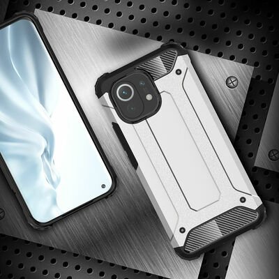 Xiaomi Mi 11 Kılıf Patinda Crash Silikon Kapak