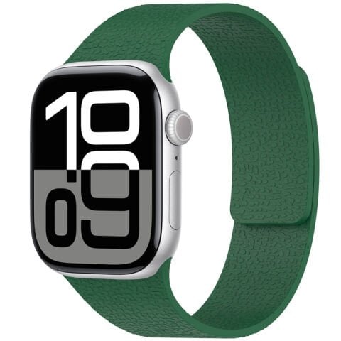 Apple Watch 40mm Patinda KRD-136 Kabartma Desenli Silikon Kordon